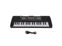 Mali piano Elétrico 37 Teclas Brinquedo Musical Infantil Simulação Usb Bf 420
