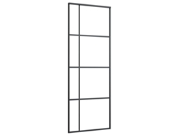 Sliding Door, Sliding Doors Vidaxl Preto Vidro (76 X 205 Cm)
