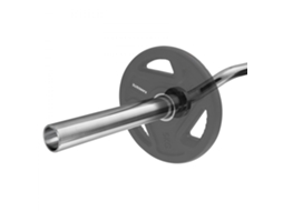 Barra Olímpica 2210 Mm Em Aço A3 Com Capacidade De 675 Kg Tekmaquinas