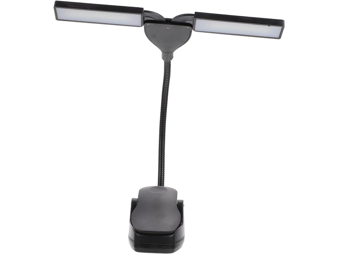 Luminária De Piano Led Com Luz Noturna E Clipe Estável, Recarregável, Compacta Para Prática E Trabalho.