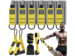 Faixas Elásticas De Treinamento Faixas De Resistência Ajustáveis Com Alças | Acessórios De Gokoco