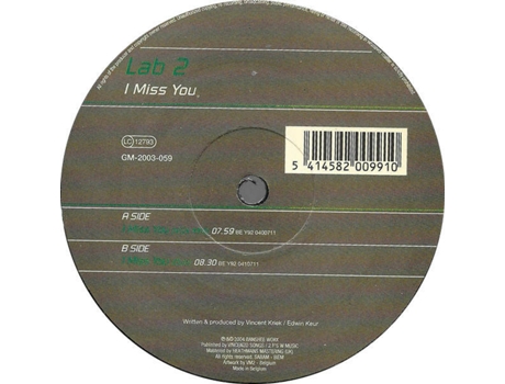 Vinil I Miss You Green Martian