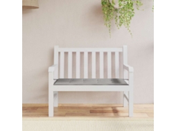 Vidaxl Almofadão P/ Banco De Jardim 120x50x3cm Tecido Oxford Cinza