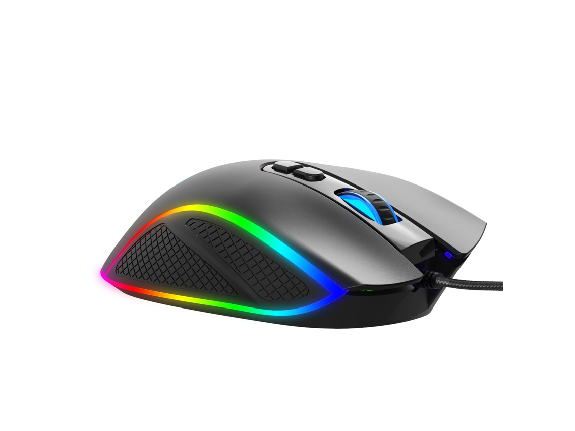 Rato Gaming JLTRUM A906B Rgb 12800Dpi Negro