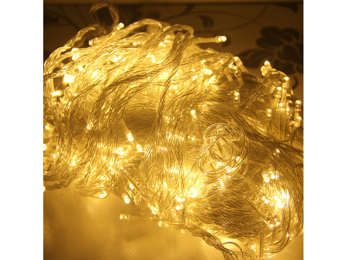 Cordão De Luzes Led, 300 Díodos, 30 M, Resistente À Água, Para Decoração De Casa, Festas, Jardim E Eventos