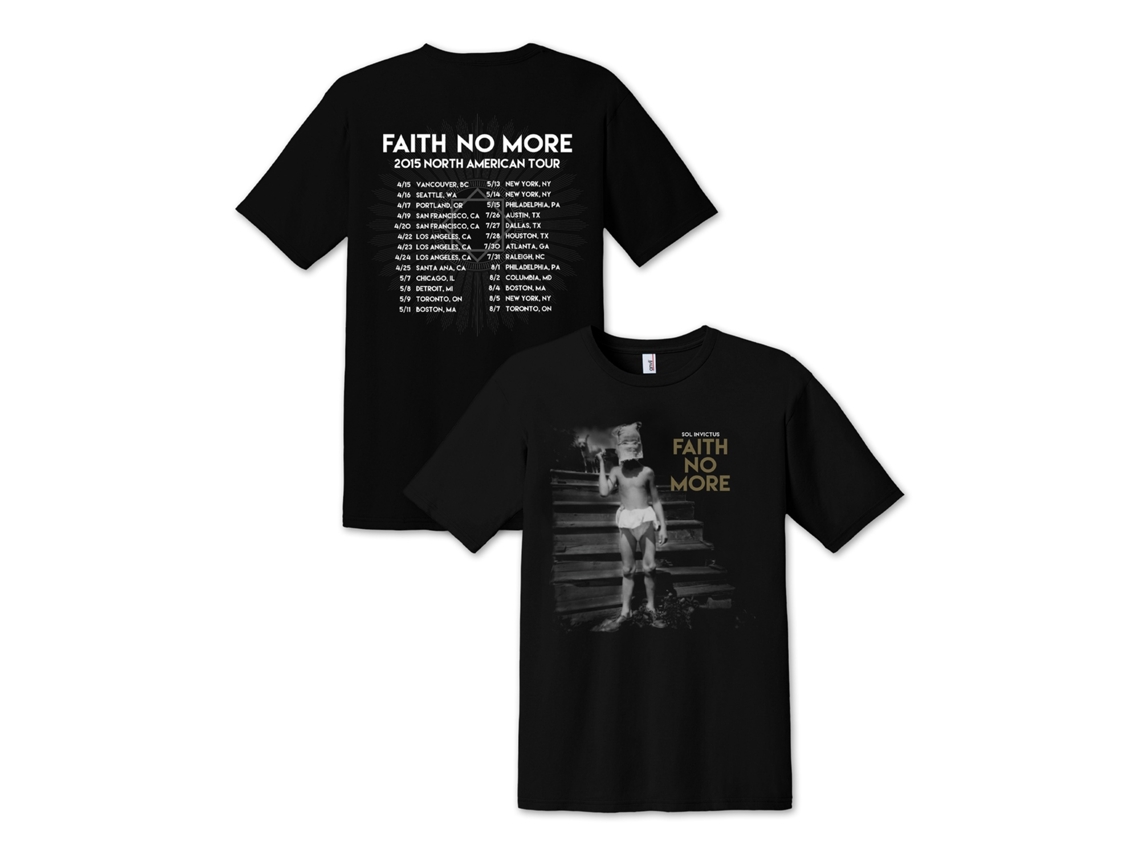 Faith no More 2015 N. American Tour T shirt ROCKINSTONE Unisex Adults Best Sellers Size:m