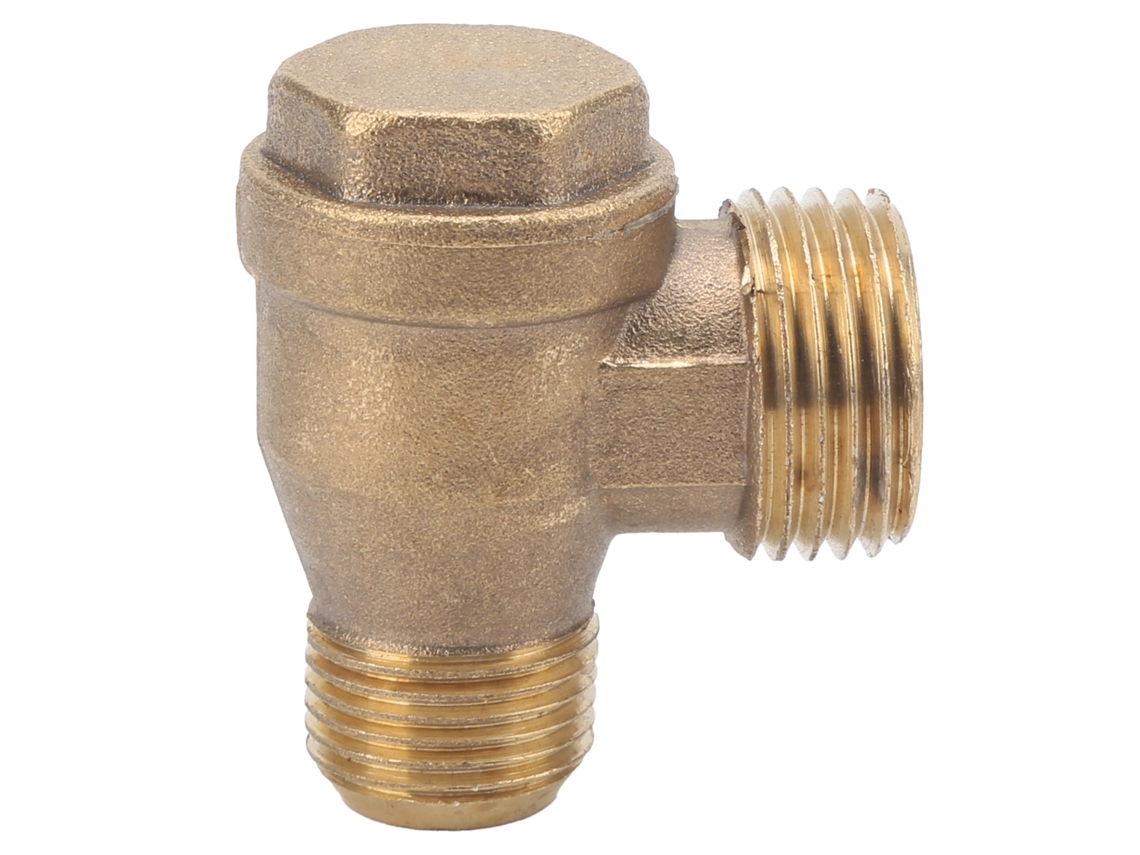 Válvula De Retenção Bronze Compressor Ar 1/2x3/8