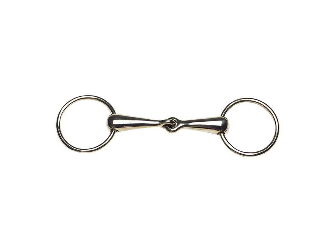 Bridões Sólidos Alpaca Prateado 115 Mmfeeling