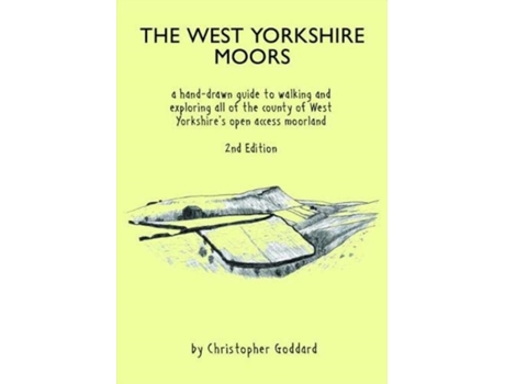 Livro the west yorkshire moors de christopher goddard (inglês)