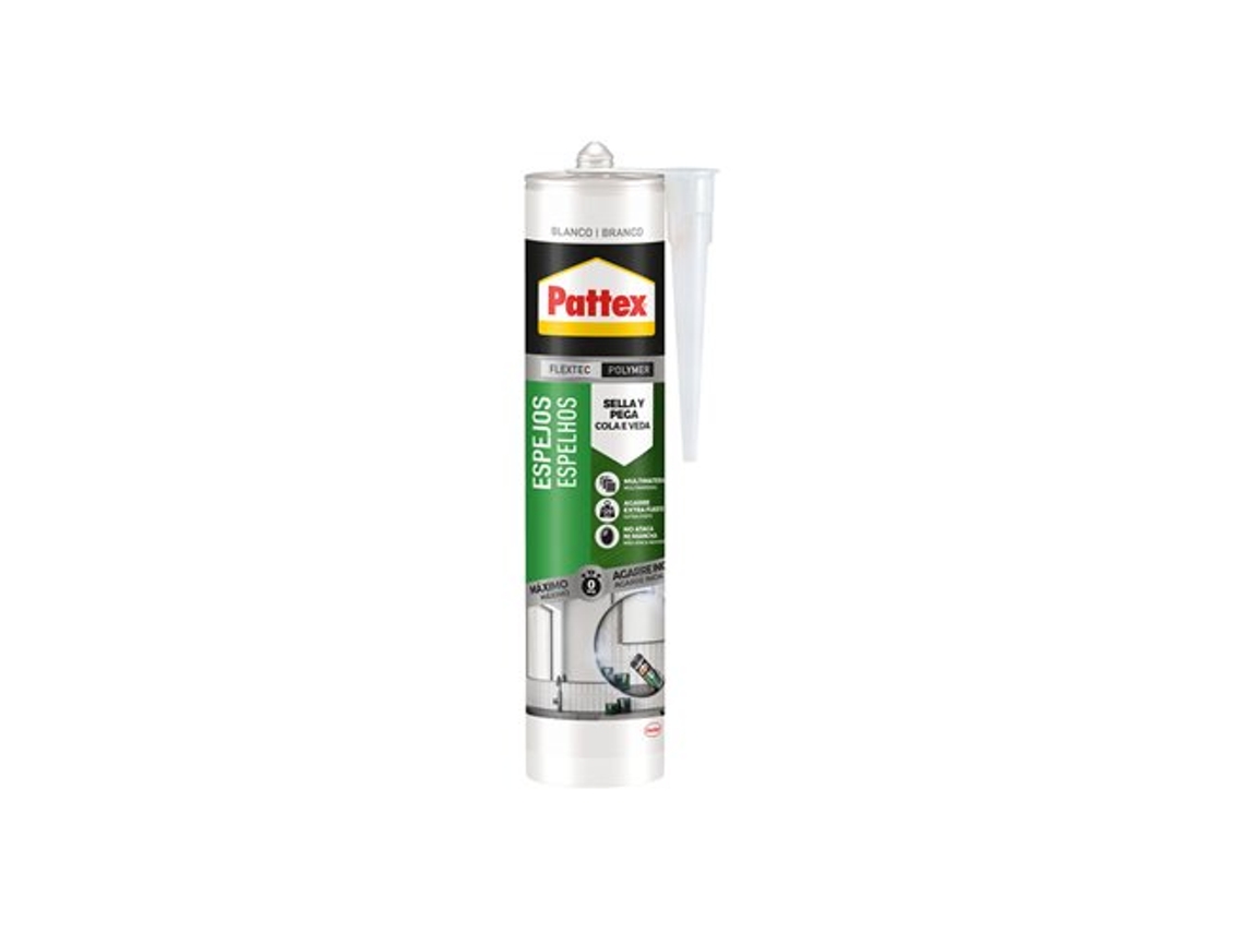 Adesivo Pattex Para Espelhos Branco 280ml 2899208