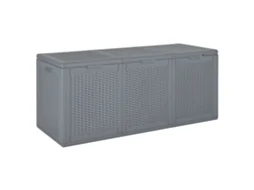 Garden Storage Box, Garden Storage Boxes Vidaxl Cinzeto Polipropileno (n/a)
