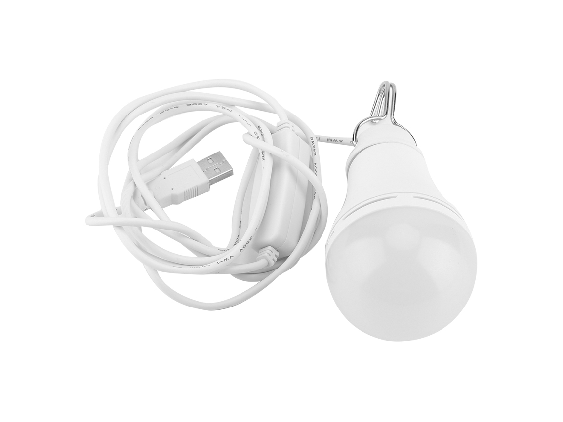 Lâmpada de Emergência Led Usb Recarregável 10w, para Camping, Hiking, Casa, Leitura, 3 Modos | S/MARCA