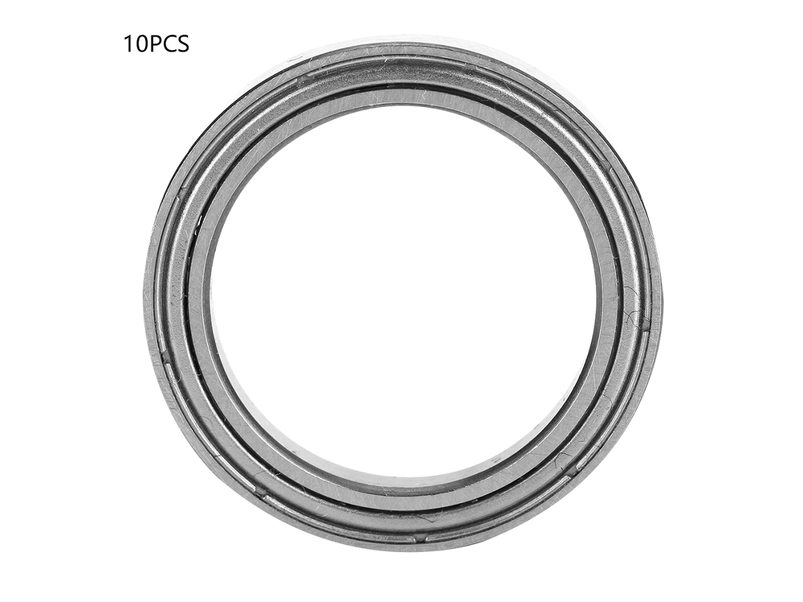 10 Peças De Rolamento De Bola De Aço Com Groove Profundo, Duplo Escudo, Coluna Simples 6703-zz