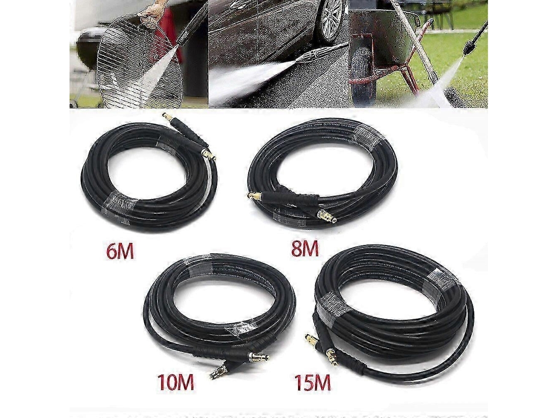 Mangueira De Extensão Lurelia 15 M Para Lavadora Alta Pressão, K2-k7, 1000 Psi