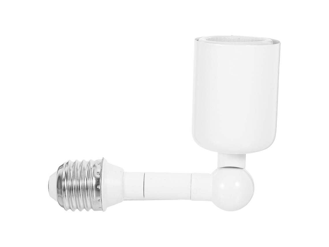 Adaptador De Cerâmica Branca Para Ventilador De Teto, Com Soquete E27 Ajustável |