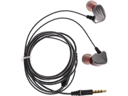 Fones De Ouvido Com Fio, Para Graves Type-c E 3,5 Mm, Cinza Tablets