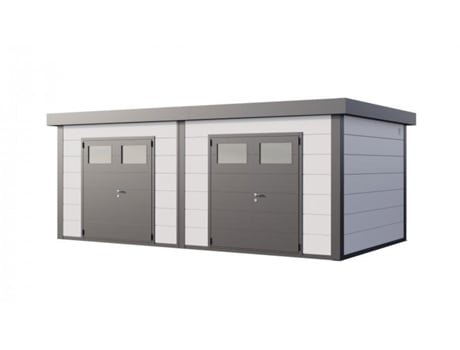 Abrigo De Jardim Metálico Nh12 | Branco | 642 X 358 Novo Habitat