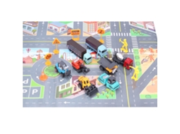 Primerox brinquedo Caminhão Engenharia 1:64 Liga Metálica Carro Construção Presente Crianças 3+