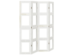 Room Divider, Room Dividers Vidaxl Branco Madeira (40 X 180 Cm)