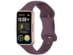 Pulseira De Silicone Fina Com Fecho Reverso Para Huawei Band 9/8