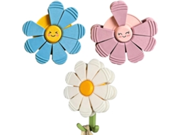 Clipe Decorativo Em Formato De Flor Organizar Papéis, Fotos E Anotações Utensílio De Organização Cozinha