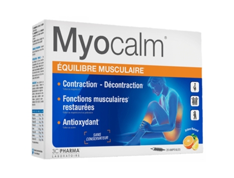 Myocalm Muscle Balance 20 Ampolas 3C PHARMA