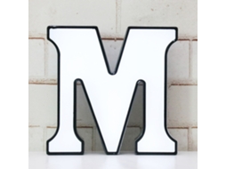 Luzes de Letras Led 1 Peça Diy Marquee Night Light Sinal de Alfabeto Iluminado com Led Branco Quente