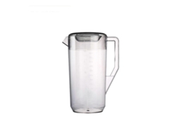 Jarra De Água Transparente De Grande Capacidade Com Tampa E Escala De Precisão Para Chá Quente Ou Gelado.