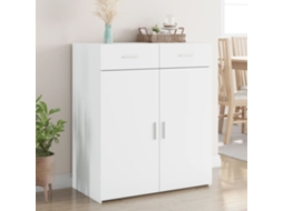 Aparador 80x42,5x93 cm Derivados de Madera Blanca