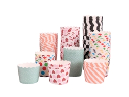 Conjunto De 100 Forminhas Papel Para Muffins, Cupcakes E Outras Sobremesas, Ideais Lembrancinhas Festa Confeitaria (estampas Sortidas).