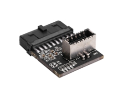 Placa Adaptadora De Extensão Ativa Usb 3.0 Para Conector Fêmea De Cabeçalho De 20 Pinos Type-e