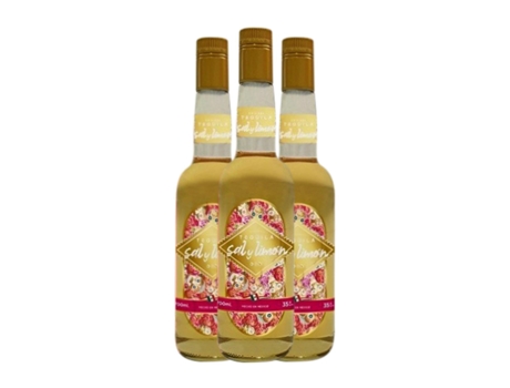 Tequila SAL Y LIMÓN Oro (0.7 L - 3 Unidades)