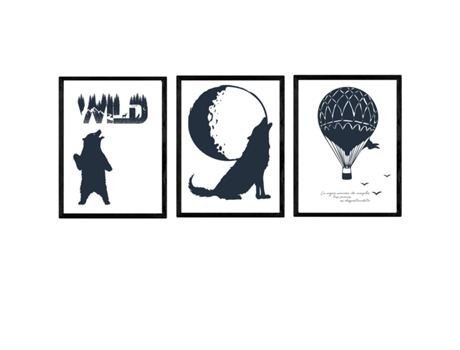 Conjunto de Pósters NACNIC (21 x 29.7 cm)