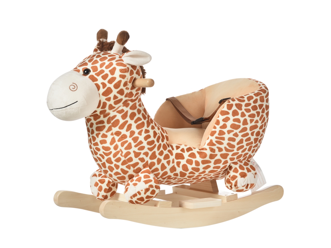 Girafa Brinquedo Musical (32 Faixas, para Crianças 18+ Meses, Marrom e Bege)