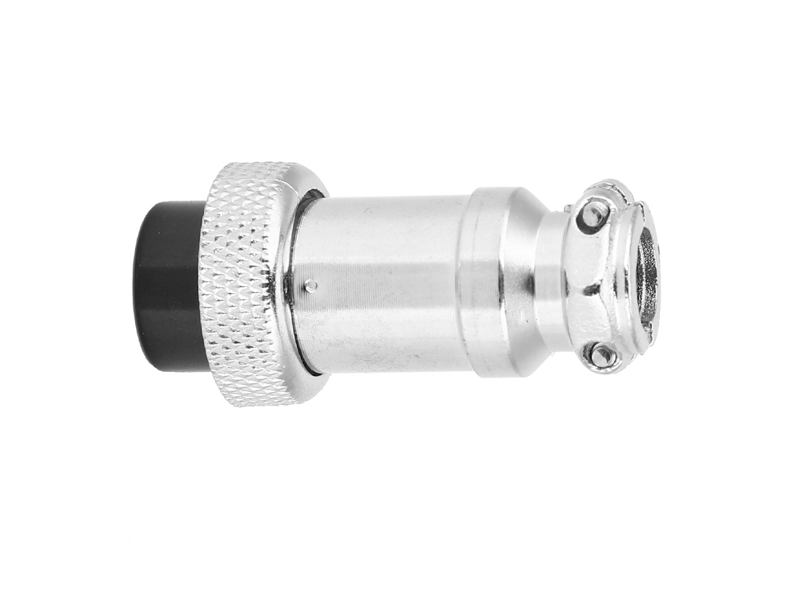 Conector de cabo fêmea Berm, 100 peças, 8 furos, 16 mm, caixa de aço inoxidável, conexão roscada