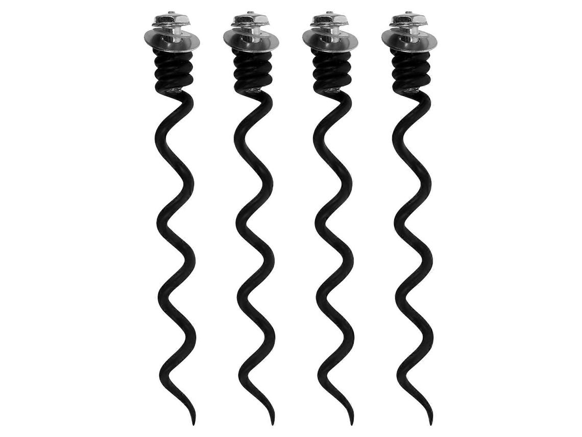 Kit Com 4 Peças De Acessórios Em Espiral Para Saca-rolhas, Broca Metal Reposição, Reparo (fmy) Preto-aquaforge