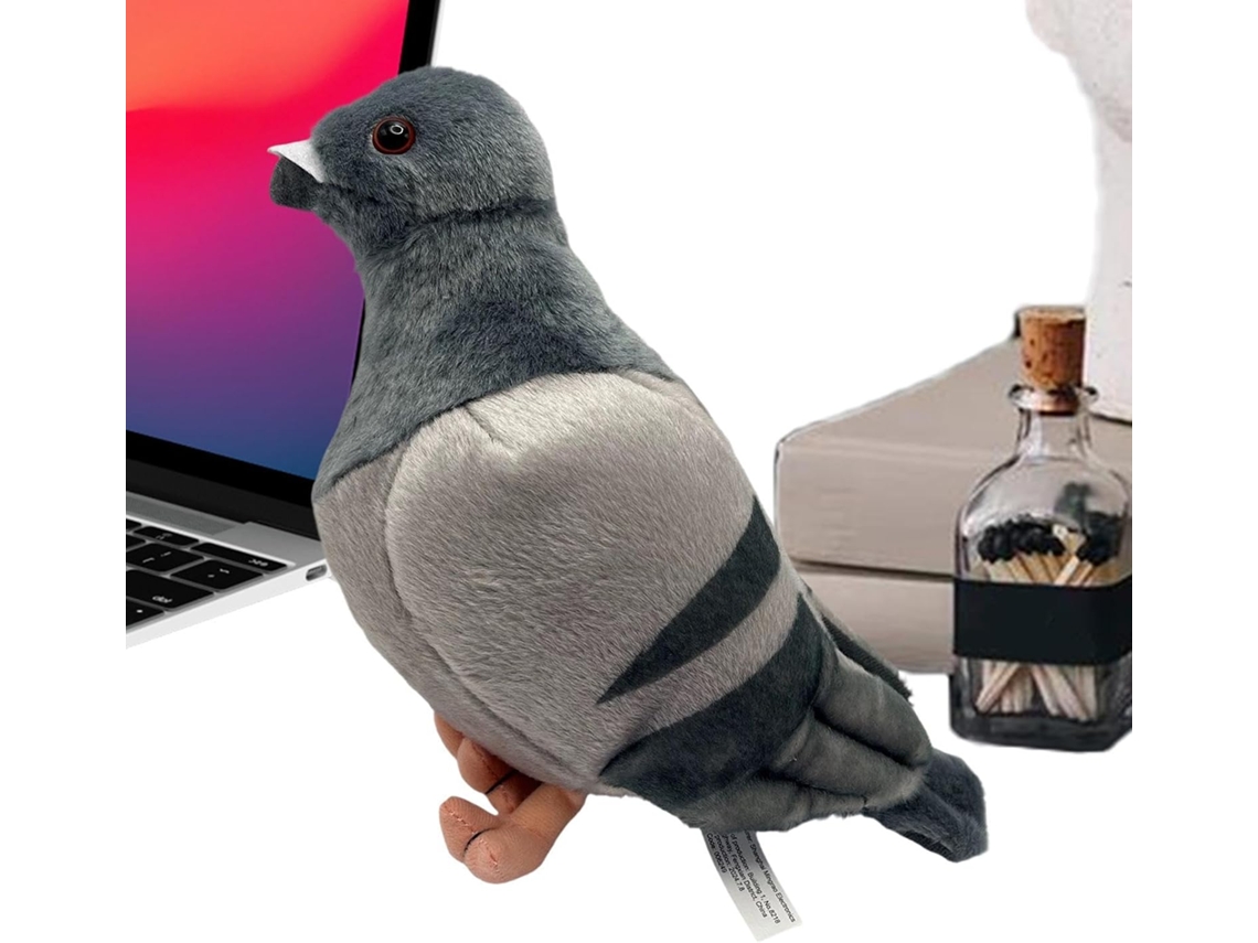 Almofada Decorativa De Pombo Macio - Uso Prático E Funcional