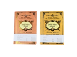 Cadernos A5 Estilo Retrô, Espessos, Confortáveis, Com Estampagem A Quente, Para Escritório, Estudo E Escola.