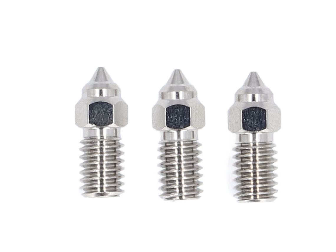 3 Bicos de Impressora 3d M6 Revestidos de Cobre Cht Alta Velocidade 1.75mm S/MARCA