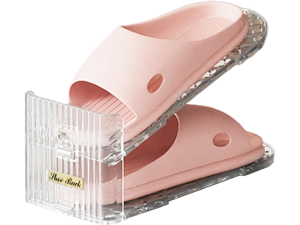 Organizador de Sapatos Transparente GOKOCO com suporte ajustável