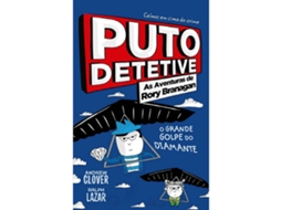 Livro Puto Detetive - O Rande Golpe do Diamante de Andrew Clover (Português)