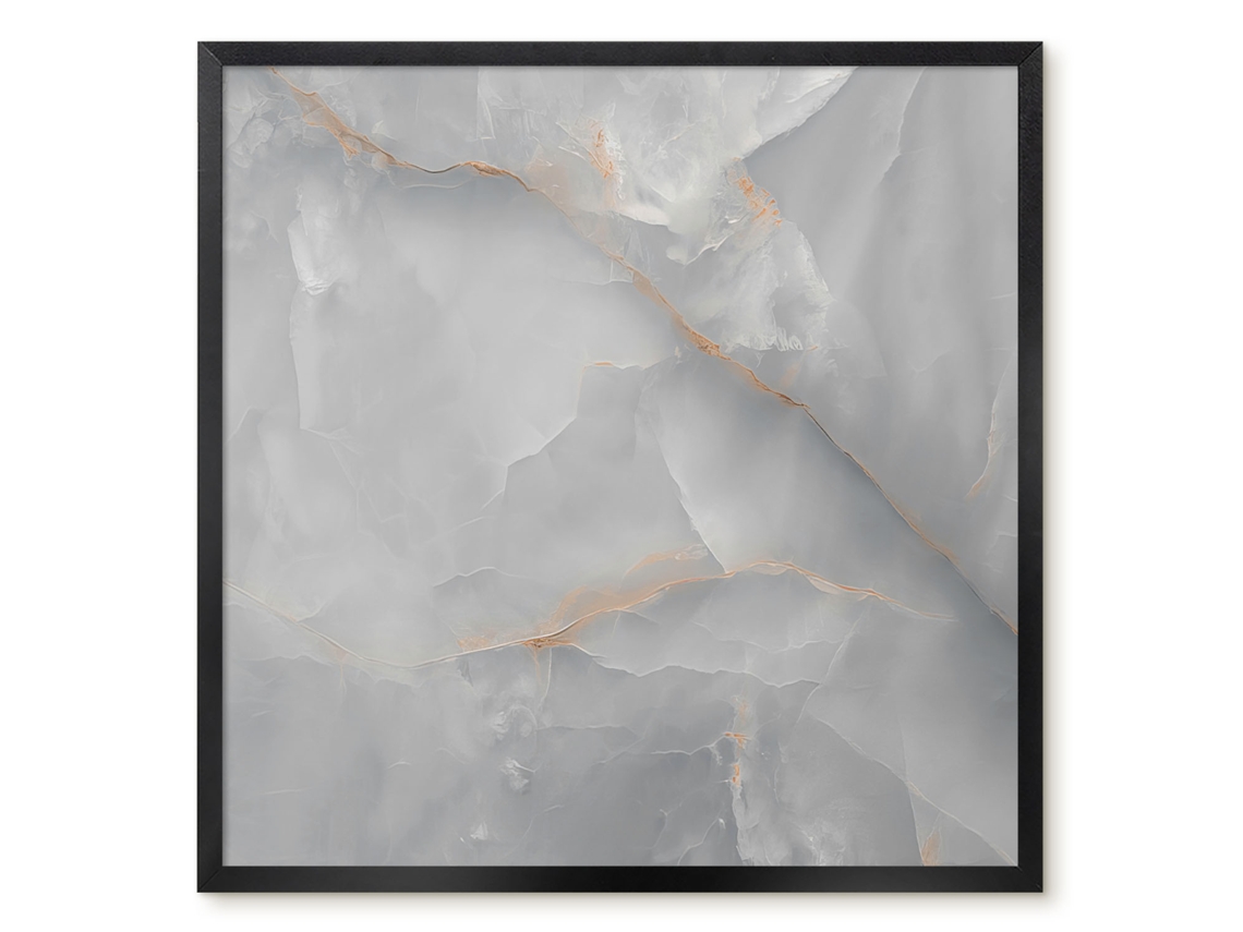 Quadro de parede magnético Elegância Natural para escritório Espelharte (50x50 cm)
