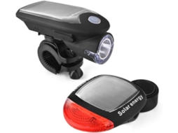 Luzes Solares Para Bicicleta, Faróis E Lanternas Traseiras Mountain