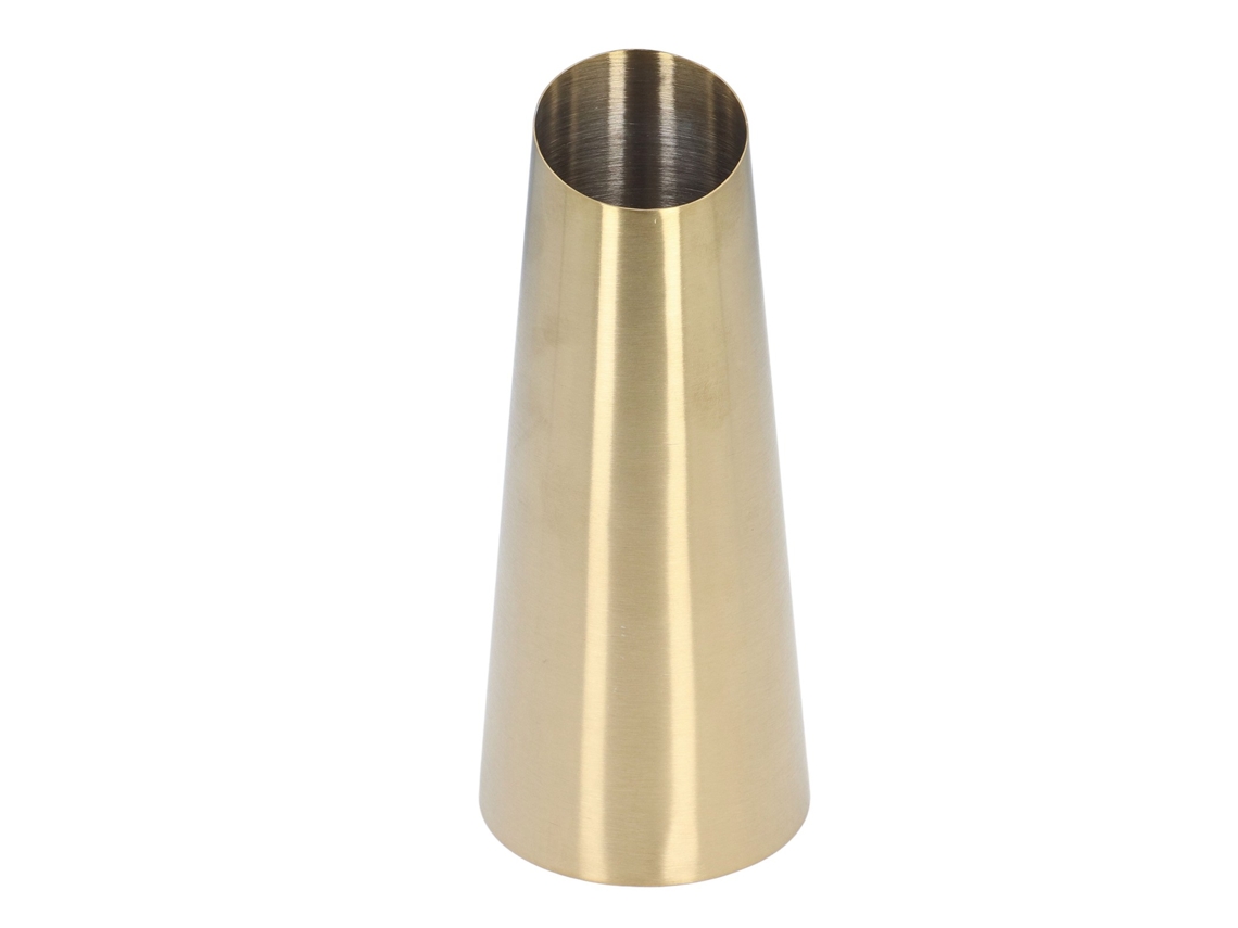 Vaso De Mesa Aço Inoxidável 304 Moderno Forma Cônica Simples