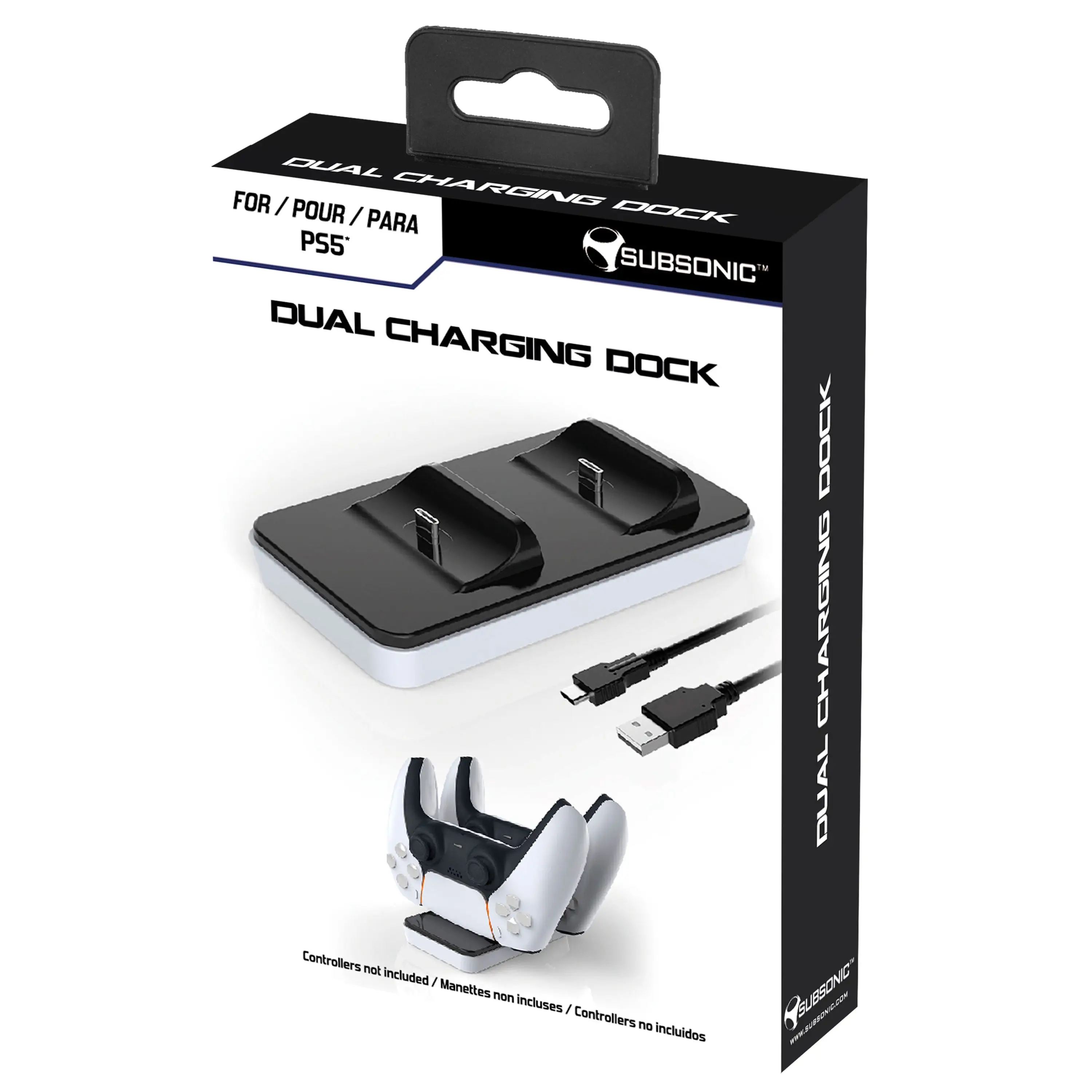 Base de Carregamento PS5 - DUAL CHARGING DOCK