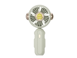 Ventilador Mini Portátil Plegable Usb Recargable Verde