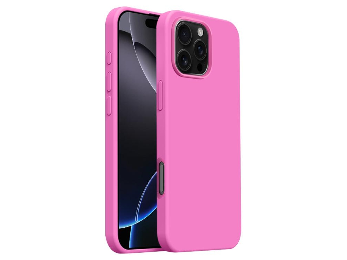 Capa De Silicone Líquido Ultra Fina Para Iphone 16 Pro Max - Cobertura Total - Magsafe