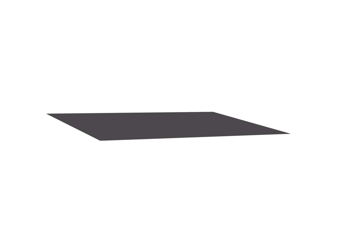 Vidaxl Tecido De Substituição Para Toldo Antracite 350 X 200 Cm