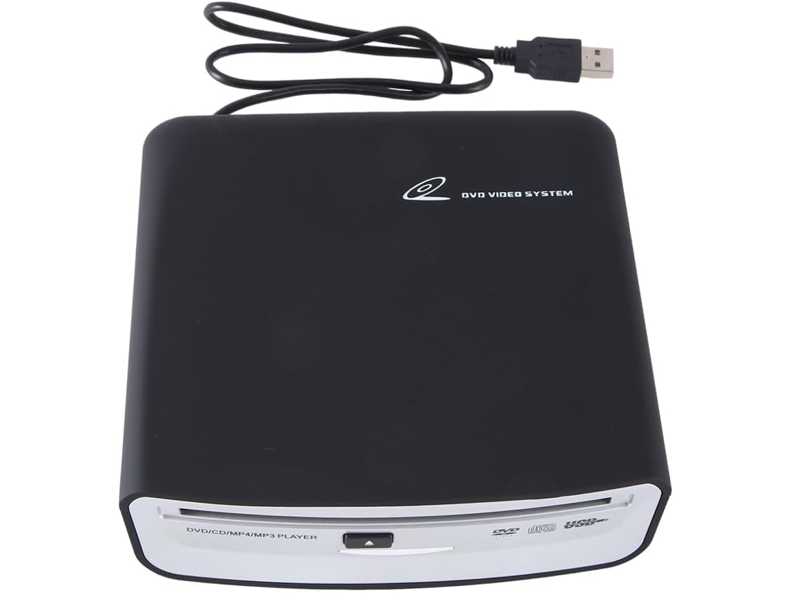 Leitor Cd Externo Portátil Universal Para Carro, Conecta-se À Porta Usb Do Laptop E Tv Para Navegação Android