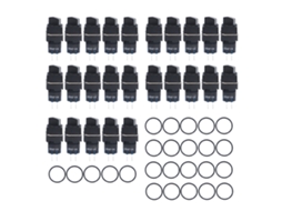 KIT de 25 Controles Seletor de Interruptor Rotativo 3 Posições HKJ
